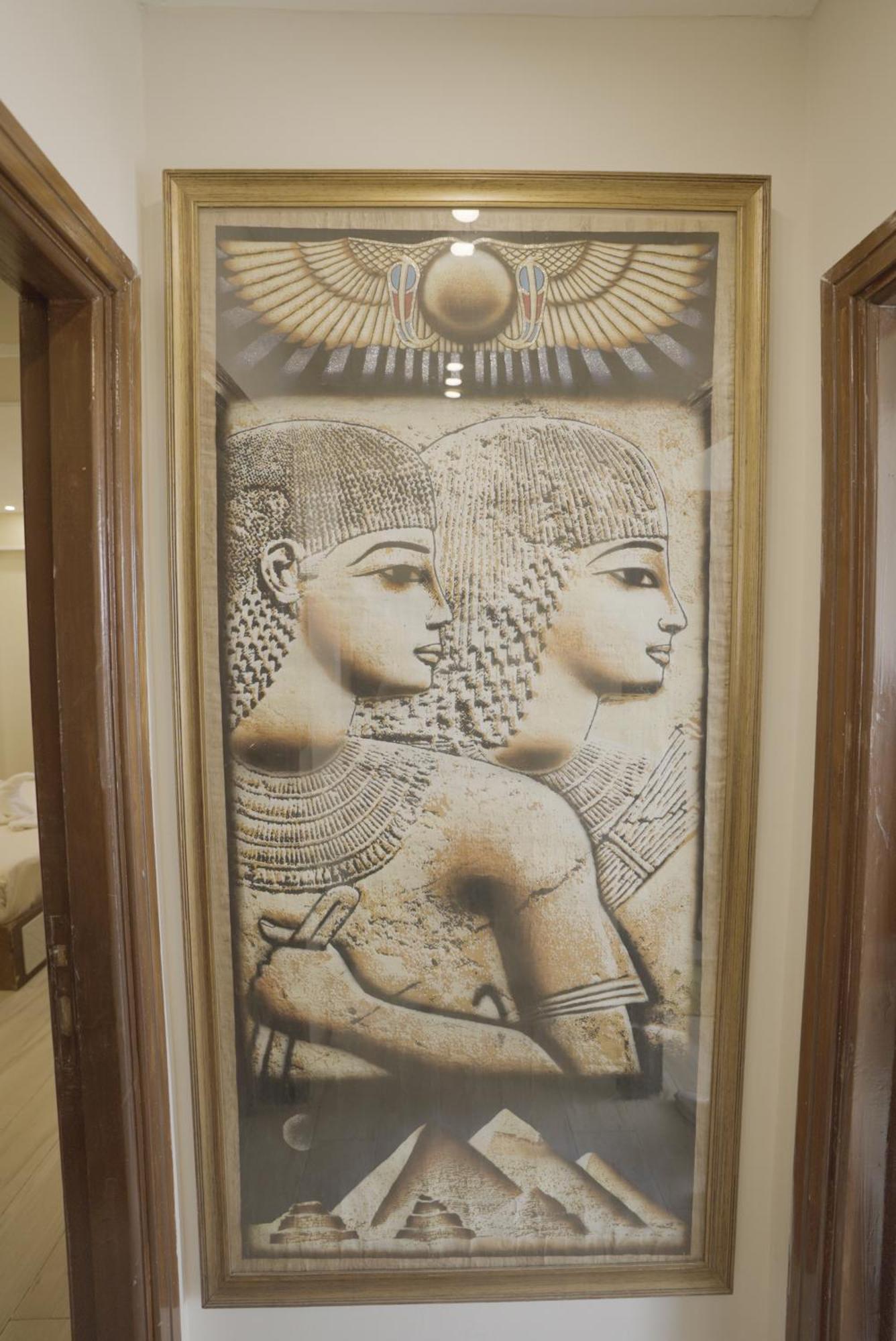 Hotel Queen Cleopatra Pyramids Káhira Exteriér fotografie